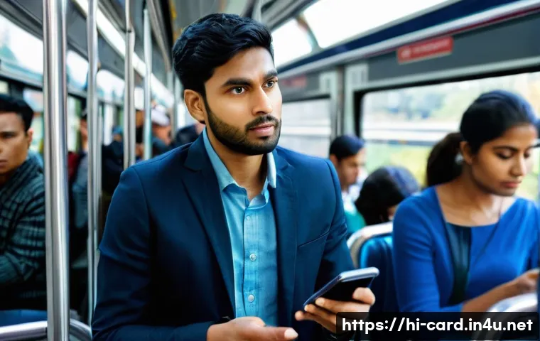 체크카드 분실 보상 방법 - **Prompt 1: Immediate Card Blocking in a Public Setting**
"A South Asian man in his late 20s, dr...